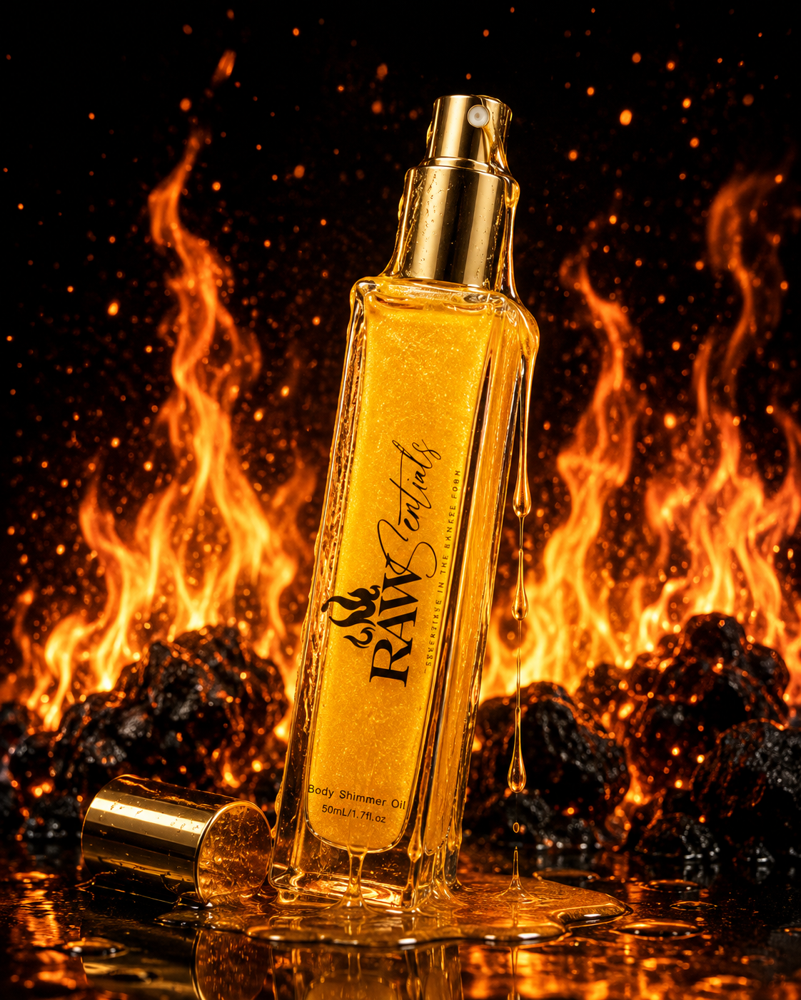RawGlow Shimmer Oil